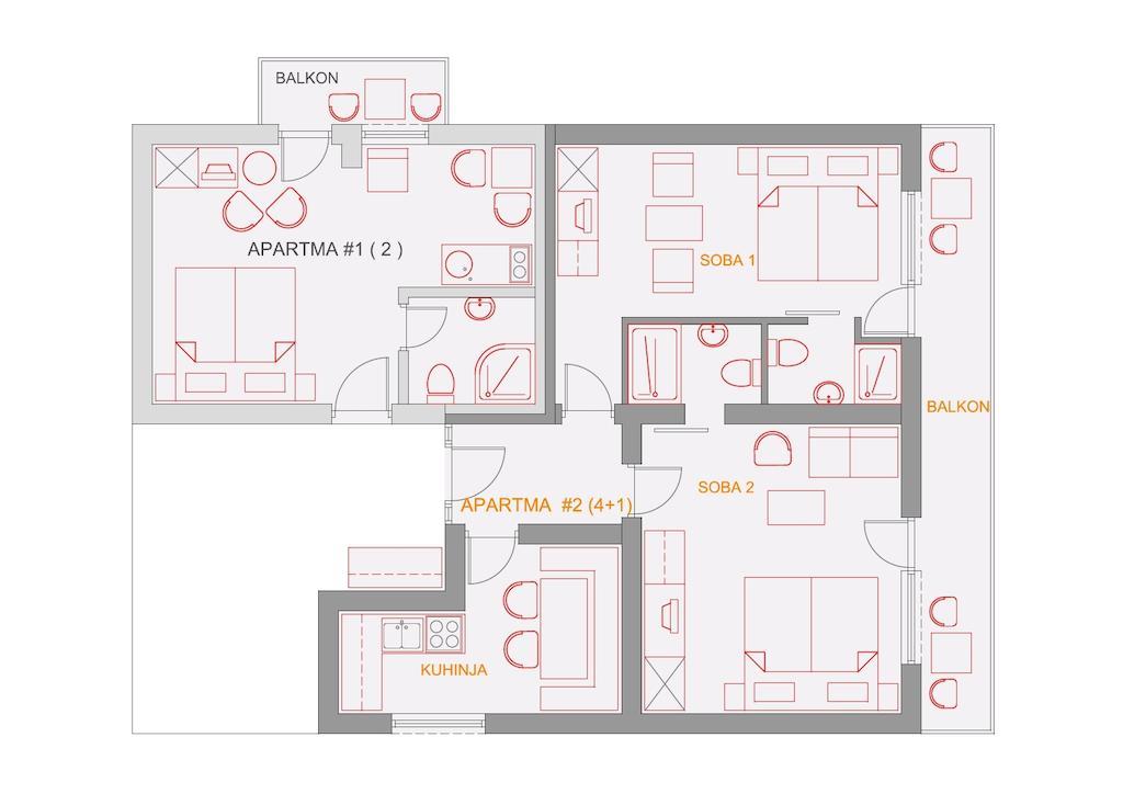 Apartments Gregorc Bled Luaran gambar